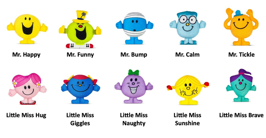 MCDONALD’S NEW MR. MEN LITTLE MISS HAPPY MEAL